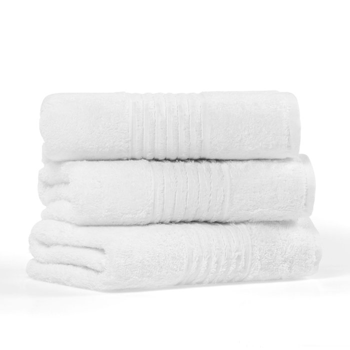 Mijölnir Downtown Toalla de Baño 70x140 cm Blanco Algodón 100% Suave y Absorbente